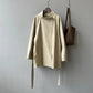 Women's Stand Collar Trench Coat 2
