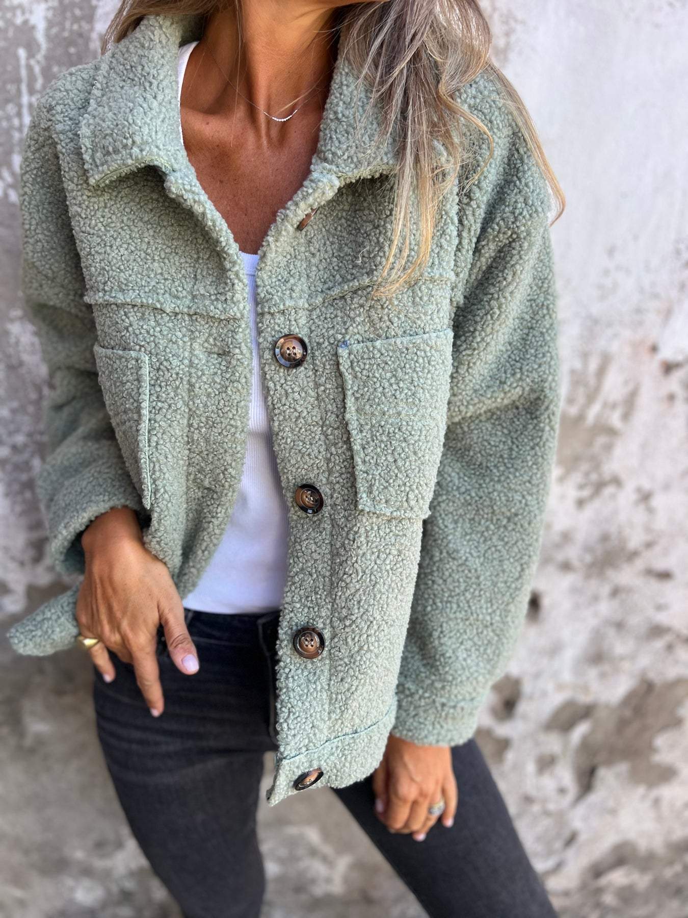 Women's Stylish Thick Cardigan Jacket 0