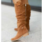 Women's Suede Knee-High Boots 8