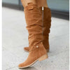 Women's Suede Knee-High Boots 8