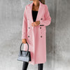 Women's Tailored Double-Breasted Coat 0