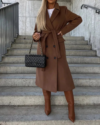 Women's Timeless Double-Breasted Coat 2