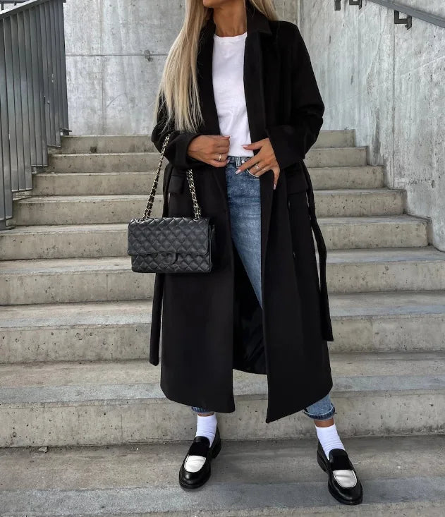 Women's Timeless Double-Breasted Coat 3