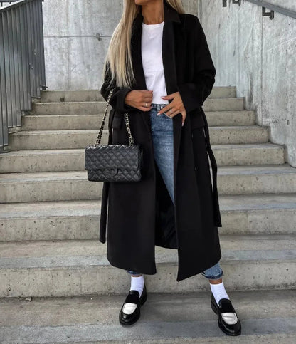 Women's Timeless Double-Breasted Coat 3