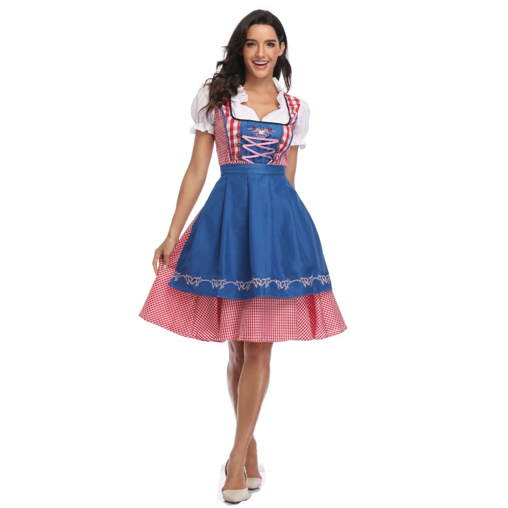 Women's Traditional Oktoberfest Dress Costume 2