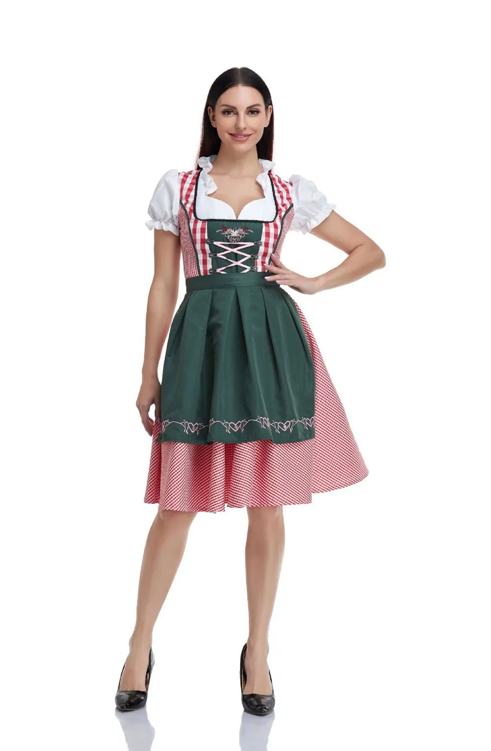 Women's Traditional Oktoberfest Dress Costume 8