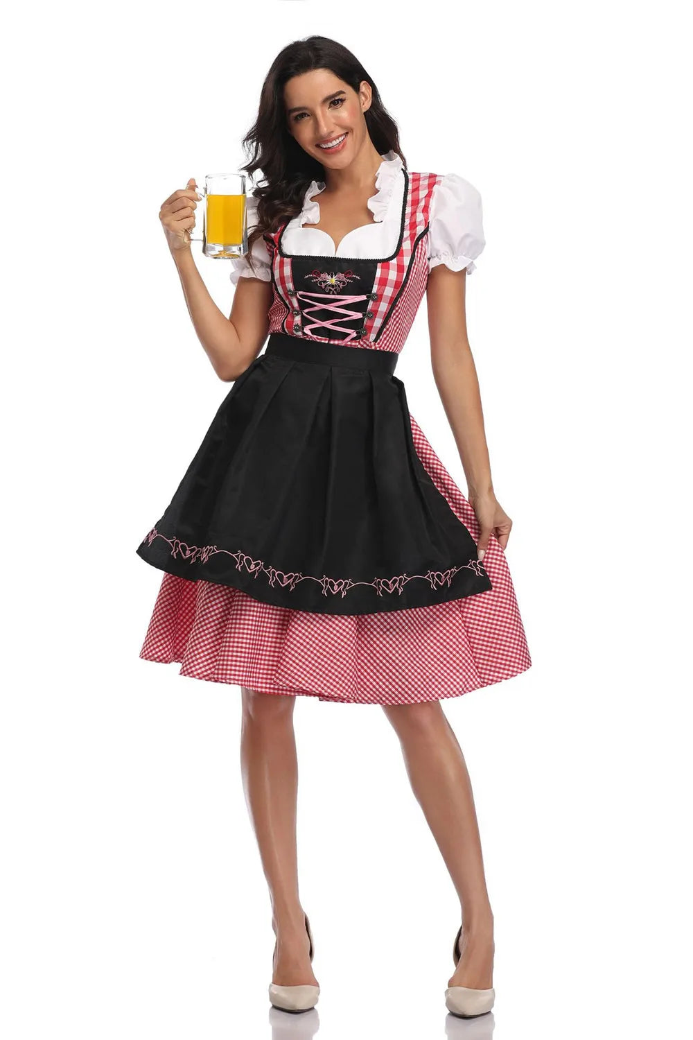 Women's Traditional Oktoberfest Dress Costume 9