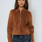 Women's Tula Cropped Faux Suede Jacket 1
