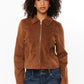 Women's Tula Cropped Faux Suede Jacket 2