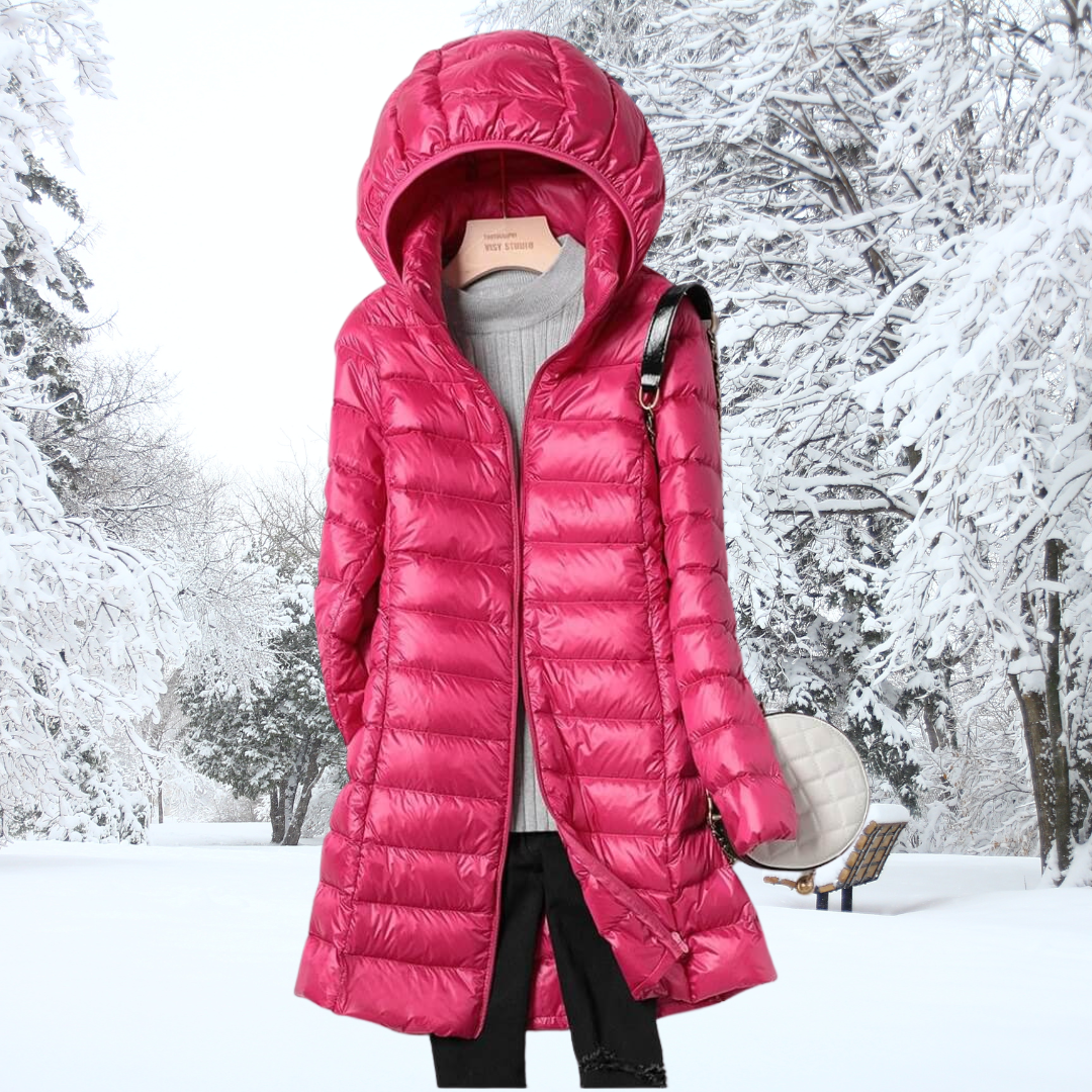 Women's Ultralight Down Jacket with Hood 6