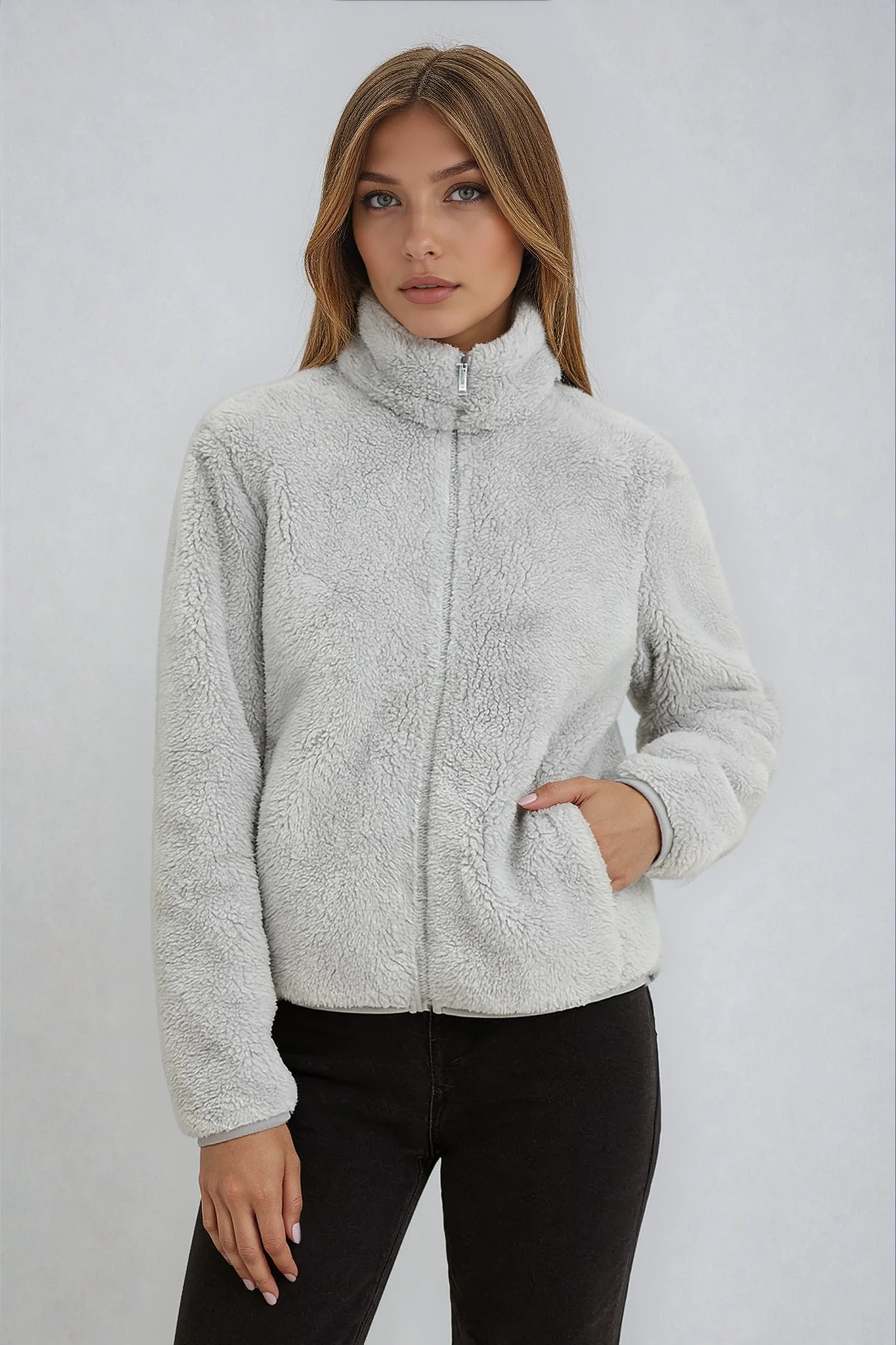 Women's Warm Cozy Fleece Jacket 0