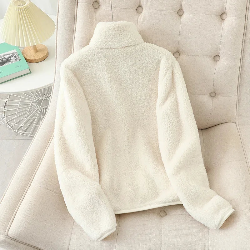Women's Warm Cozy Fleece Jacket 3