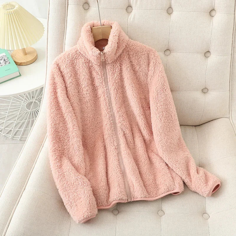 Women's Warm Cozy Fleece Jacket 5