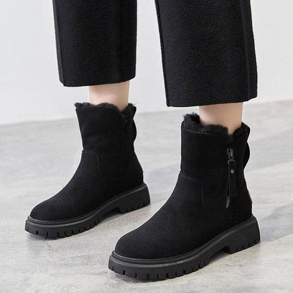 Women's Warm Fur Waterproof Winter Boots 1