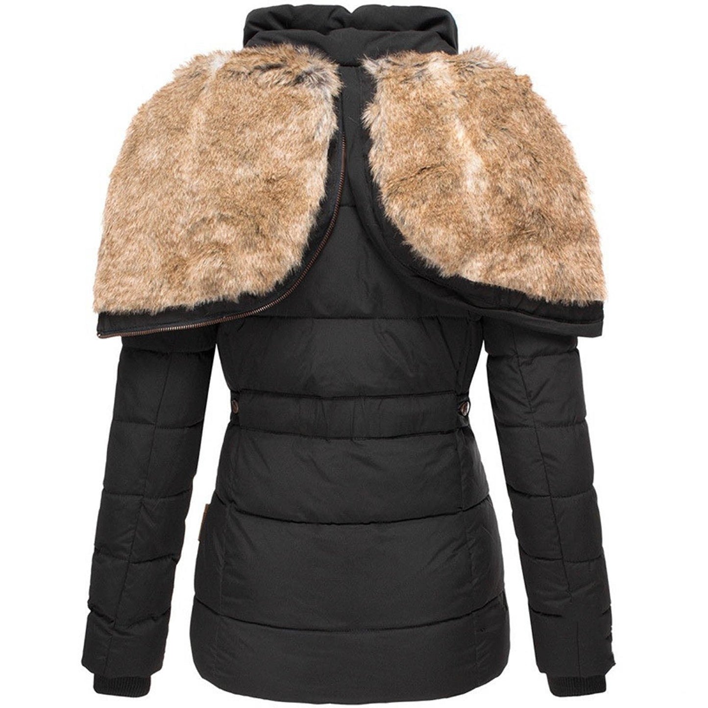 Women's Warm Fur Winter Jacket 3