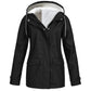 Women's Water and Windproof Fleece-Lined Jacket With Hood 0