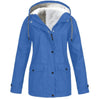 Women's Water and Windproof Fleece-Lined Jacket With Hood 1