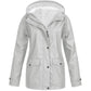 Women's Water and Windproof Fleece-Lined Jacket With Hood 2