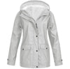 Women's Water and Windproof Fleece-Lined Jacket With Hood 2