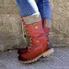 Women's Waterproof and non-slip knee high winter boots 1