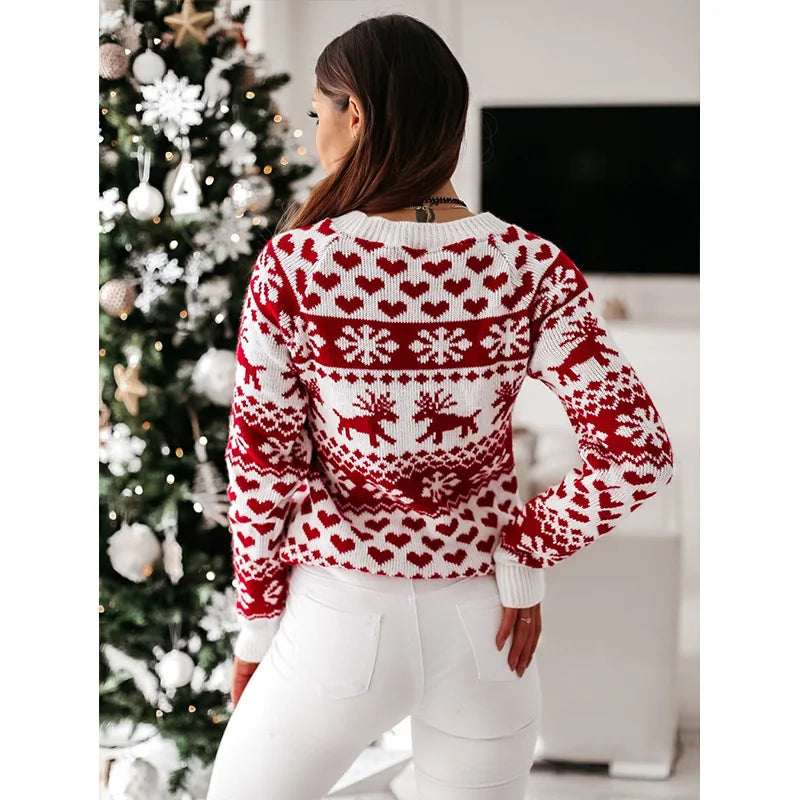 Women's Winter Cute Christmas Sweater 4