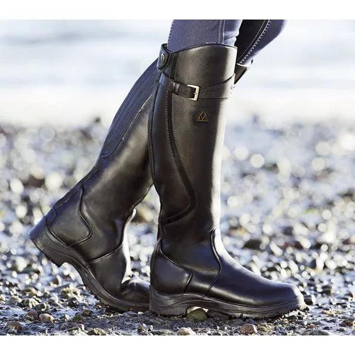 Women's Winter Waterproof Leather Riding Boots 2