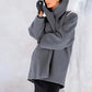 Women's Wool Coat with Wide Collar 3