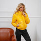 Women's high-gloss down jacket with hood 1