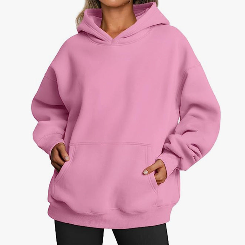 Women's oversized hoodie with practical pockets 0
