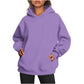 Women's oversized hoodie with practical pockets 1