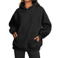 Women's oversized hoodie with practical pockets 4