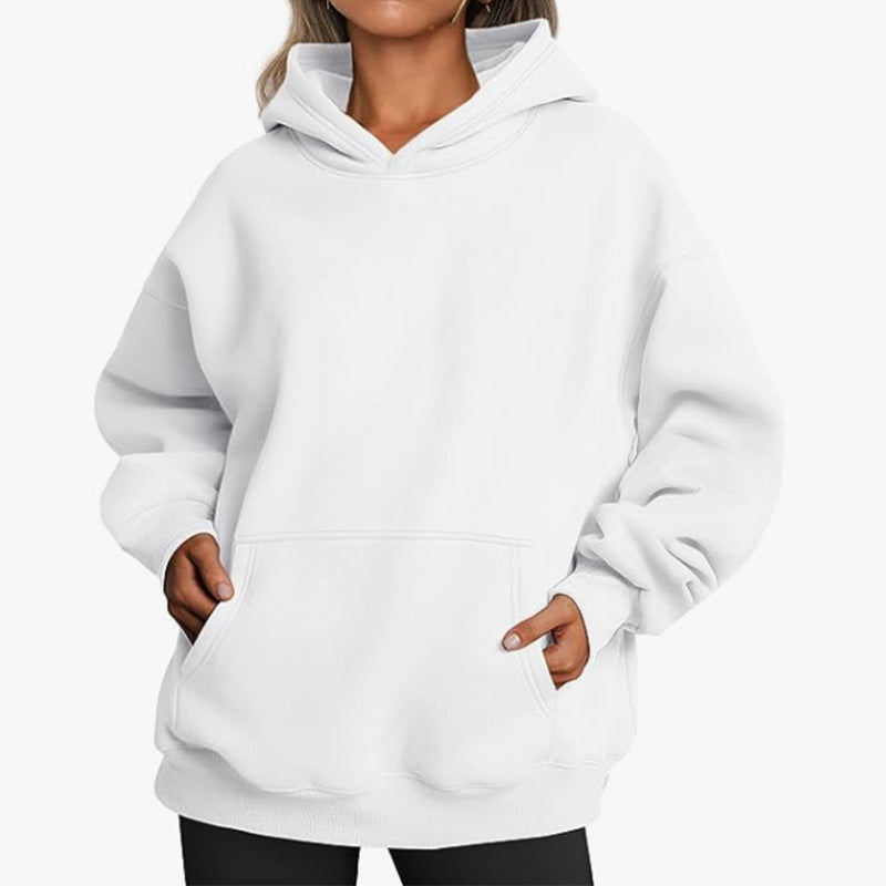 Women's oversized hoodie with practical pockets 5