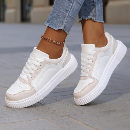YRZL Womens Sneakers Autumn White Shoes Lightweight Thick Sole Non Slip Skatebaord Shoes Unisex Casual Sports Shoes for Man 10