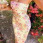 Yellow Bloom Maxi Dress 0