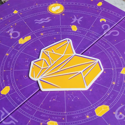 Advent Calendar Healing Crystal 24 Day Countdown Box Spiritual Gift - Image 3