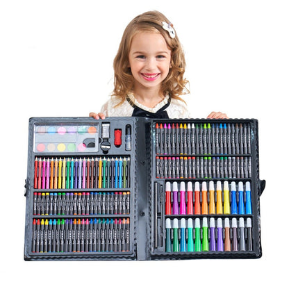 Art Supplies Kit Set Portable Case - Image 2