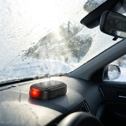 Automatic Car De-Icer Solar Powered Dashboard Unit Black - Image 4