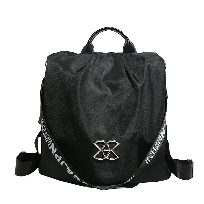 Backpack Anti-Theft Stylish Nylon Convertible - Image 3