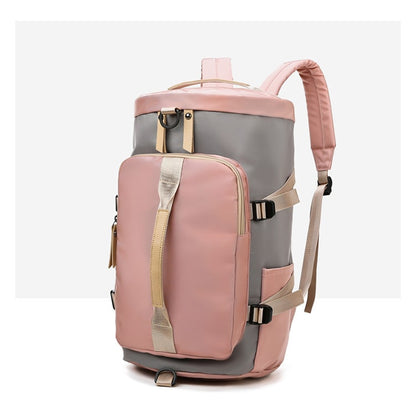 Backpack Gym Bag Travel Duffel with Shoe Compartment - Image 12