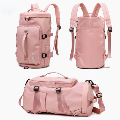 Backpack Gym Bag Travel Duffel with Shoe Compartment - Image 13