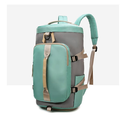 Backpack Gym Bag Travel Duffel with Shoe Compartment - Image 3