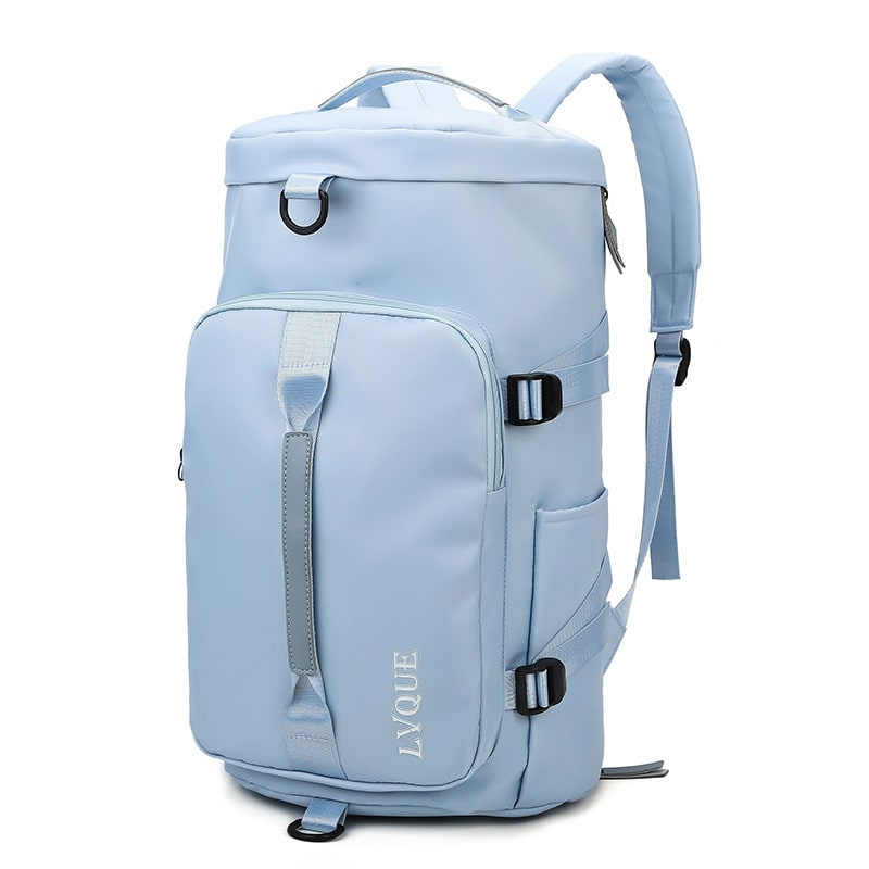 Backpack Gym Bag Travel Duffel with Shoe Compartment - Image 4