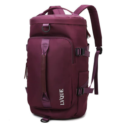 Backpack Gym Bag Travel Duffel with Shoe Compartment - Image 6