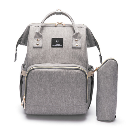 Backpack Insulated Diaper Bag Baby Stroller USB Travel - Image 13
