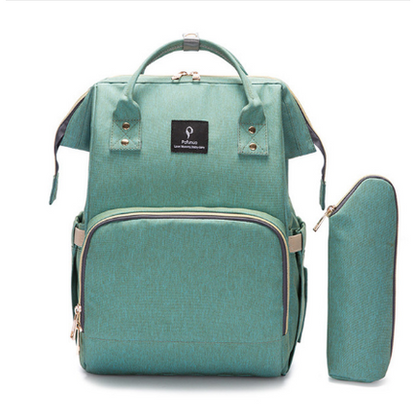 Backpack Insulated Diaper Bag Baby Stroller USB Travel - Image 21