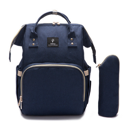 Backpack Insulated Diaper Bag Baby Stroller USB Travel - Image 3