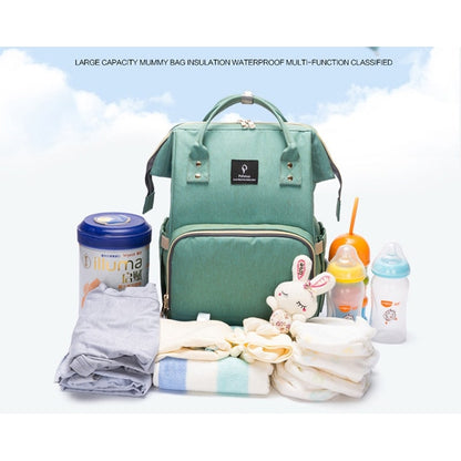 Backpack Insulated Diaper Bag Baby Stroller USB Travel - Image 4
