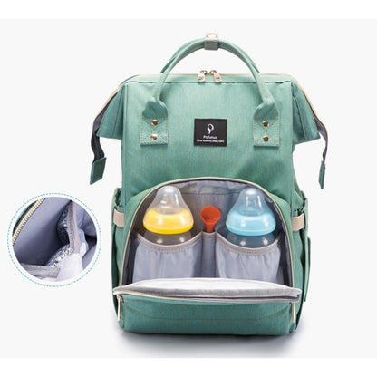 Backpack Insulated Diaper Bag Baby Stroller USB Travel - Image 5