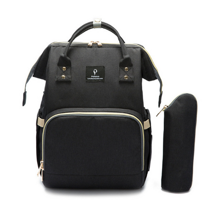 Backpack Insulated Diaper Bag Baby Stroller USB Travel - Image 6