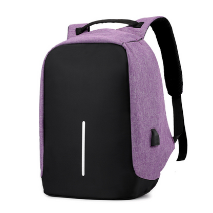 Backpack Laptop Bag Commuter Anti-Theft USB Charging Water Resistant - Image 10